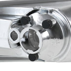 2005-2009 Ford Mustang S197 Factory Style Bumper Lights (Chrome Housing / Clear Lens)