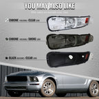 2005-2009 Ford Mustang S197 Turn Signal Parking Lamp (Chrome Housing / Smoked Lens)