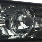 2005-2009 Ford Mustang S197 Factory Style Bumper Lights (Chrome Housing / Smoked Lens)