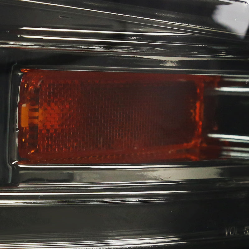 2005-2009 Ford Mustang S197 Factory Style Bumper Lights (Chrome Housing / Smoked Lens)