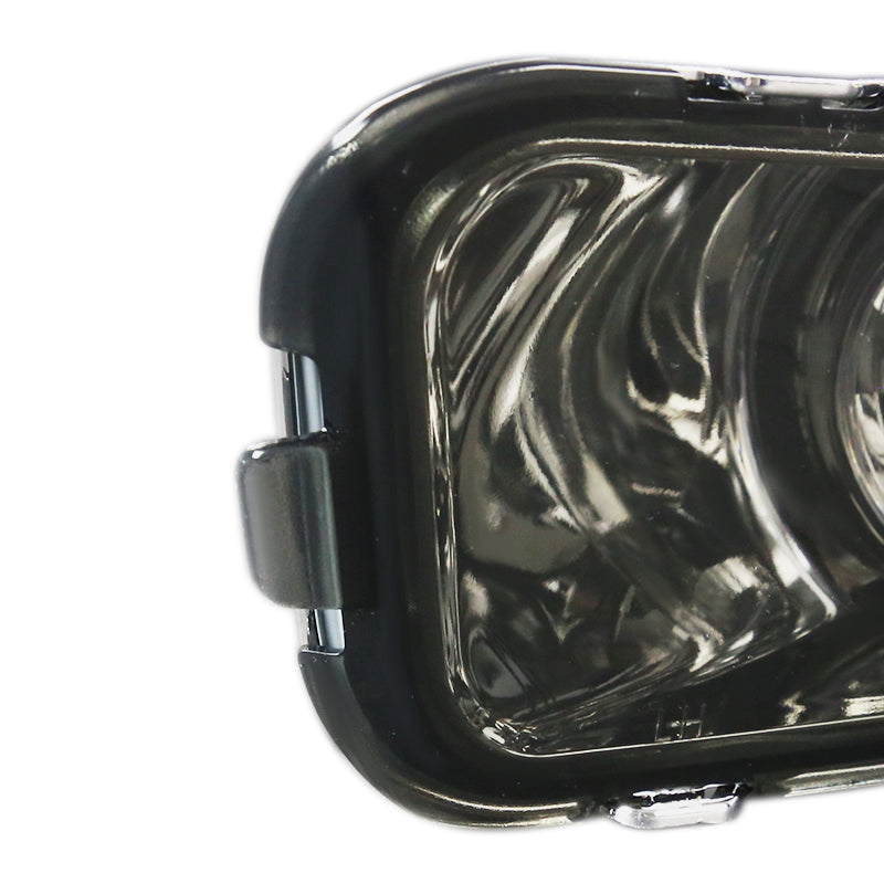 2005-2009 Ford Mustang S197 Factory Style Bumper Lights (Chrome Housing / Smoked Lens)