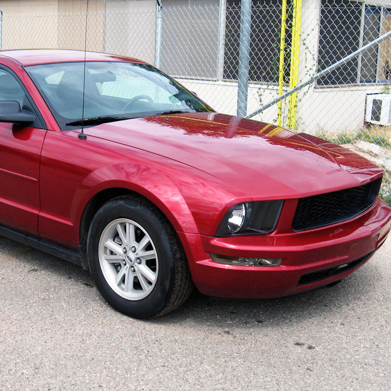 2005-2009 Ford Mustang S197 Factory Style Bumper Lights (Chrome Housing / Smoked Lens)
