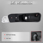 2005-2009 Ford Mustang S197 Turn Signal Parking Lamp (Matte Black Housing / Clear Lens)