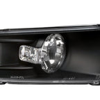 2005-2009 Ford Mustang S197 Factory Style Bumper Lights (Matte Black Housing / Clear Lens)