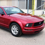 2005-2009 Ford Mustang S197 Factory Style Bumper Lights (Matte Black Housing / Clear Lens)
