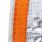 2006-2010 Dodge Charger LX Corner Lights (Chrome Housing / Clear Lens)