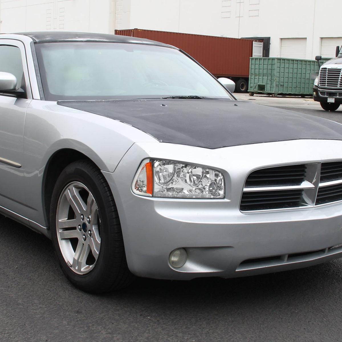 2006-2010 Dodge Charger LX Corner Lights (Chrome Housing / Clear Lens)