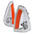 2006-2010 Dodge Charger LX Corner Lights (Chrome Housing / Clear Lens)