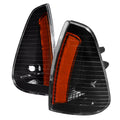 2006-2010 Dodge Charger LX Corner Lights (Matte Black Housing / Clear Lens)