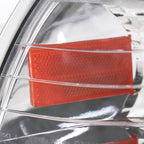 1994-1998 Ford Mustang SN95 Corner Parking Turn Signal Lights (Chrome Housing / Clear Lens)