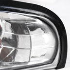 1994-1998 Ford Mustang SN95 Corner Parking Turn Signal Lights (Chrome Housing / Clear Lens)
