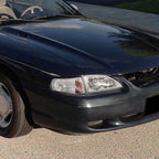 1994-1998 Ford Mustang SN95 Corner Parking Turn Signal Lights (Chrome Housing / Clear Lens)