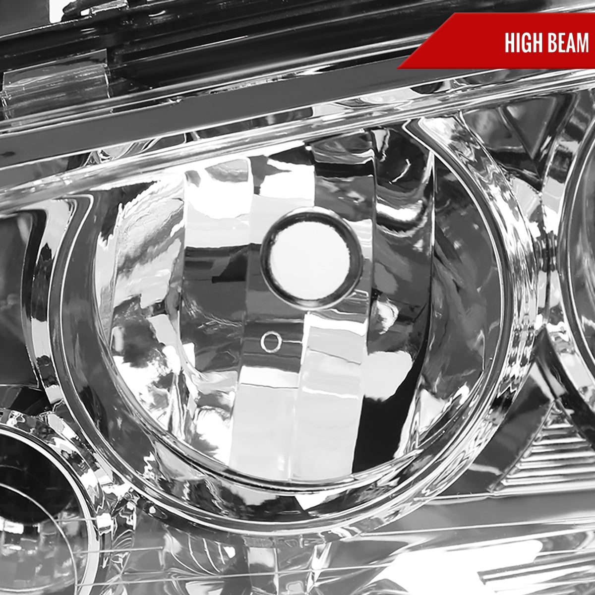 2006-2010 Dodge Charger LX Factory Style Headlights w/ Corner Lights (Chrome Housing / Clear Lens)