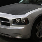 2006-2010 Dodge Charger LX Factory Style Headlights w/ Corner Lights (Matte Black Housing / Clear Lens)