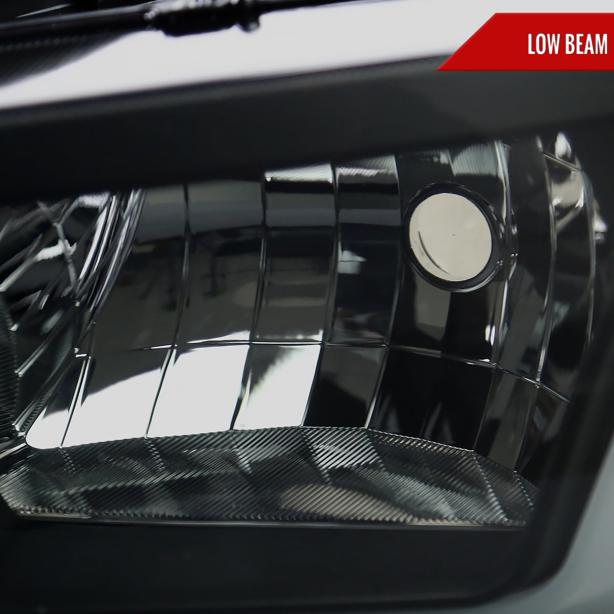 2006-2010 Dodge Charger LX Switchback Sequential LED Bar Factory Style Headlights (Matte Black Housing / Smoked Lens)