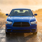 2011-2014 Dodge Charger LD Factory Style Halogen Headlights (Chrome Housing / Clear Lens)