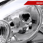 2006-2013 Chevrolet Impala / 2006-2007 Monte Carlo / 2014-2016 Impala Limited Factory Style Headlights w/ LED Strip (Chrome Housing / Clear Lens)