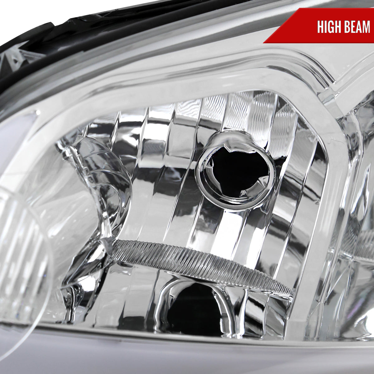 2006-2013 Chevrolet Impala / 2014-2016 Impala Limited / 2006-2007 Monte Carlo Switchback Sequential LED Bar Headlights (Chrome Housing / Clear Lens)