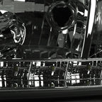 2006-2013 Chevrolet Impala / 2014-2015 Impala Limited / 2006-2007 Monte Carlo Crystal Headlights w/ LED Strip (Chrome Housing / Smoked Lens)