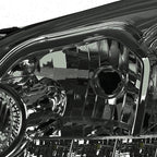 2006-2013 Chevrolet Impala / 2014-2015 Impala Limited / 2006-2007 Monte Carlo Crystal Headlights w/ LED Strip (Chrome Housing / Smoked Lens)