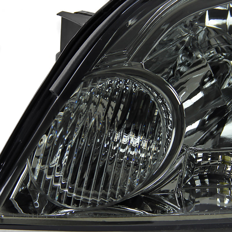 2006-2013 Chevrolet Impala / 2014-2015 Impala Limited / 2006-2007 Monte Carlo Crystal Headlights w/ LED Strip (Chrome Housing / Smoked Lens)