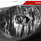 2006-2013 Chevrolet Impala / 2006-2007 Monte Carlo / 2014-2016 Impala Limited Factory Style Headlights w/ LED Strip (Matte Black Housing / Clear Lens)