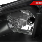 2006-2013 Chevrolet Impala / 2014-2016 Impala Limited / 2006-2007 Monte Carlo Switchback Sequential LED Bar Headlights (Matte Black Housing / Clear Lens)