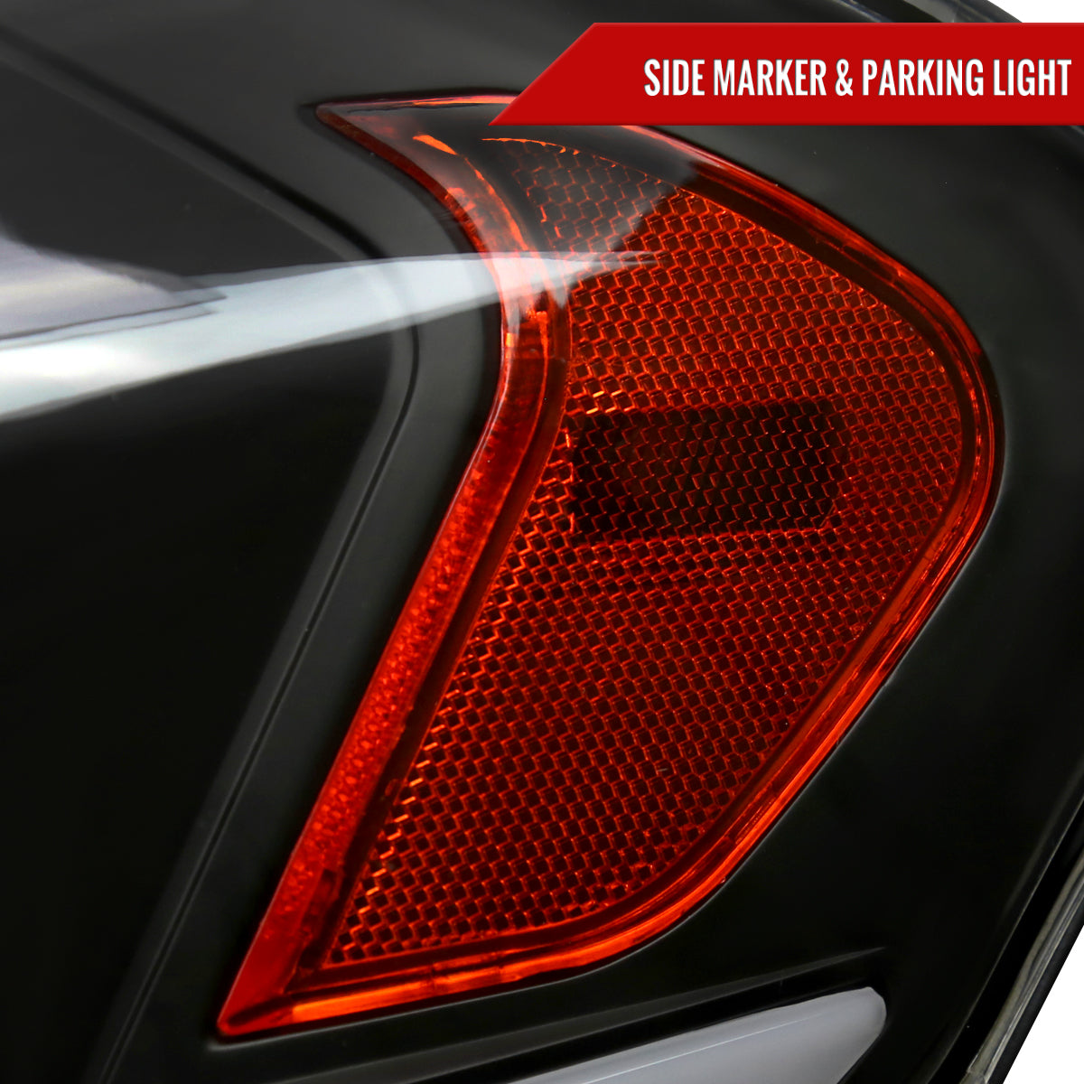 2006-2013 Chevrolet Impala / 2014-2016 Impala Limited / 2006-2007 Monte Carlo Switchback Sequential LED Bar Headlights (Matte Black Housing / Clear Lens)