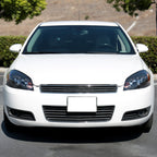 2006-2013 Chevrolet Impala / 2014-2016 Impala Limited / 2006-2007 Monte Carlo Crystal Headlights w/ Amber Reflectors (Matte Black Housing / Clear Lens)