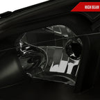 2006-2013 Chevrolet Impala / 2014-2016 Impala Limited / 2006-2007 Monte Carlo Switchback Sequential LED Bar Headlights (Matte Black Housing / Smoked Lens)