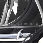 2010-2014 Ford Mustang S197 Factory Style Headlights (Matte Black Housing / Clear Lens)