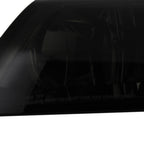 1999-2004 Ford Mustang New Edge Factory Style Headlights w/ Amber Reflectors (Chrome Housing / Smoked Lens)