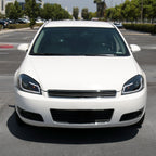 2006-2013 Chevrolet Impala / 2014-2015 Impala Limited / 2006-2007 Monte Carlo LED Bar Projector Headlights (Jet Black Housing / Clear Lens)