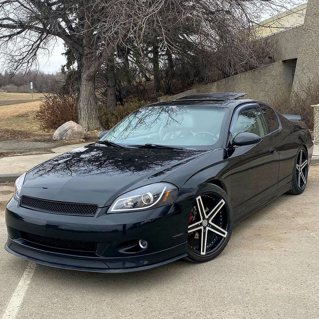 2006-2013 Chevrolet Impala / 2014-2015 Impala Limited / 2006-2007 Monte Carlo LED Bar Projector Headlights (Matte Black Housing / Clear Lens)