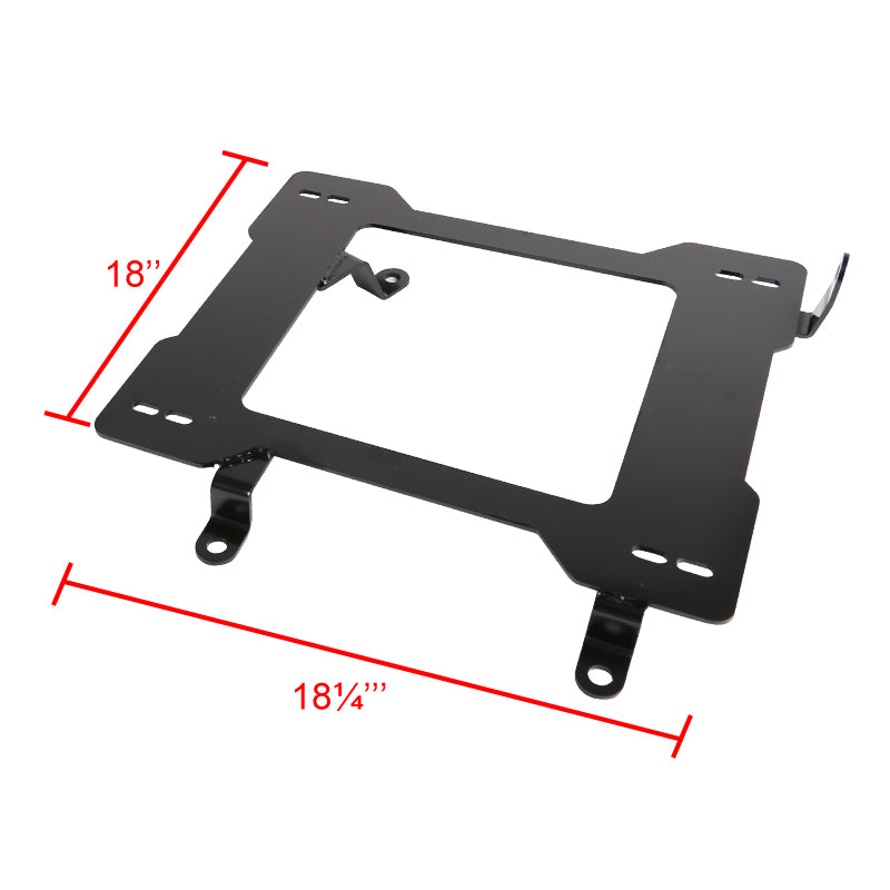 1999-2004 Ford Mustang New Edge Tensile Steel 4/5/6-Point Racing Seat Mounting Brackets - 2PCS