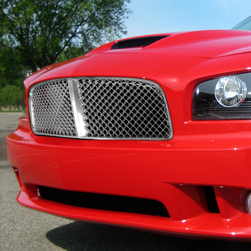 2005-2010 Dodge Charger LX Chrome ABS Front Hood Grille