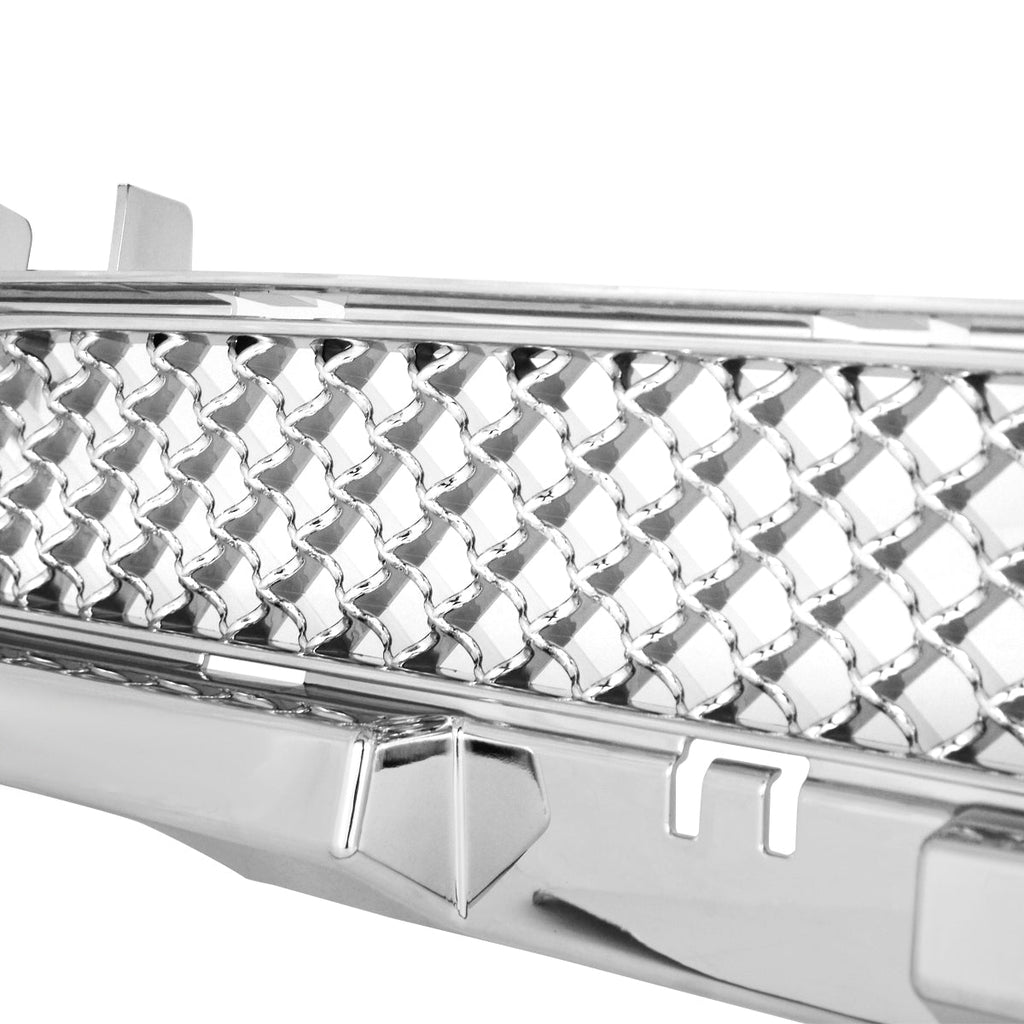 2011-2014 Dodge Charger LD Chrome ABS Front Lower Mesh Grille
