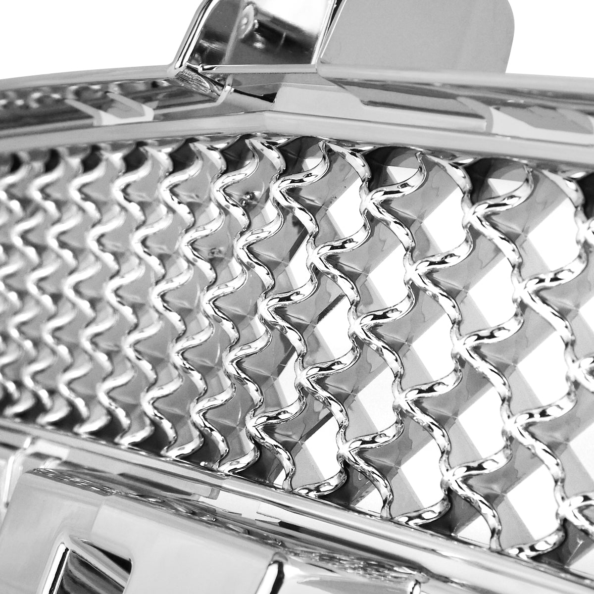 2011-2014 Dodge Charger LD Chrome ABS Front Lower Mesh Grille