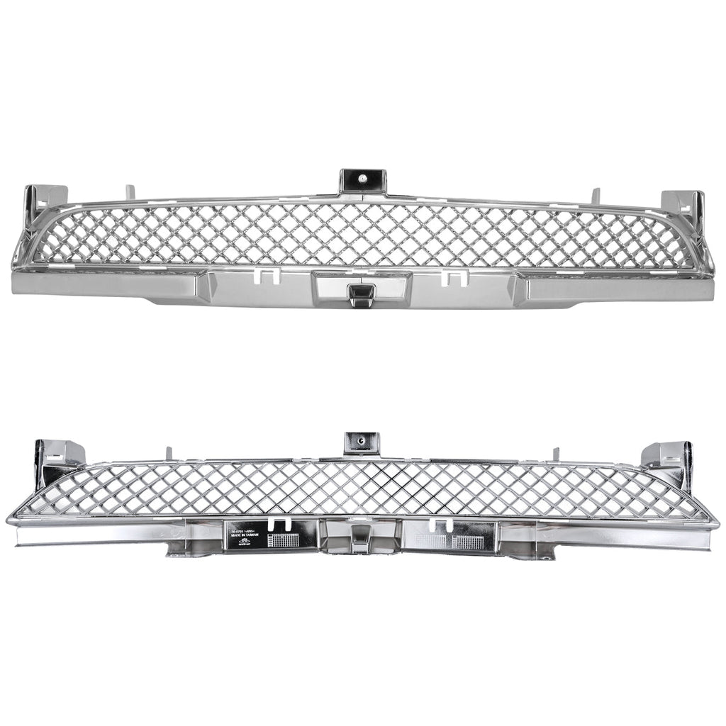 2011-2014 Dodge Charger LD Chrome ABS Front Lower Mesh Grille