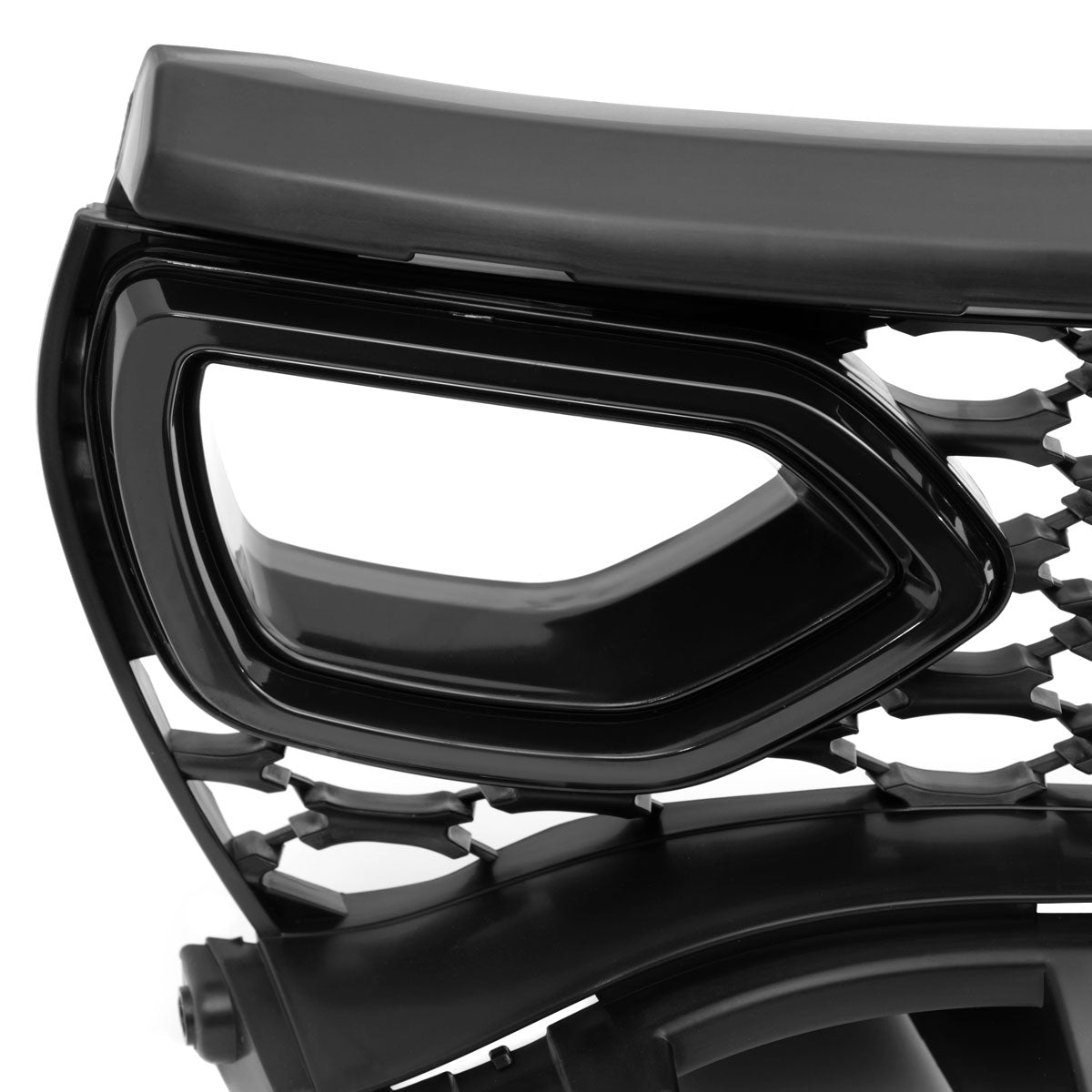 2015-2023 Dodge Charger LD SRT/RT/GT/Scat Pack Black Dual Snorkel Front Upper Grille