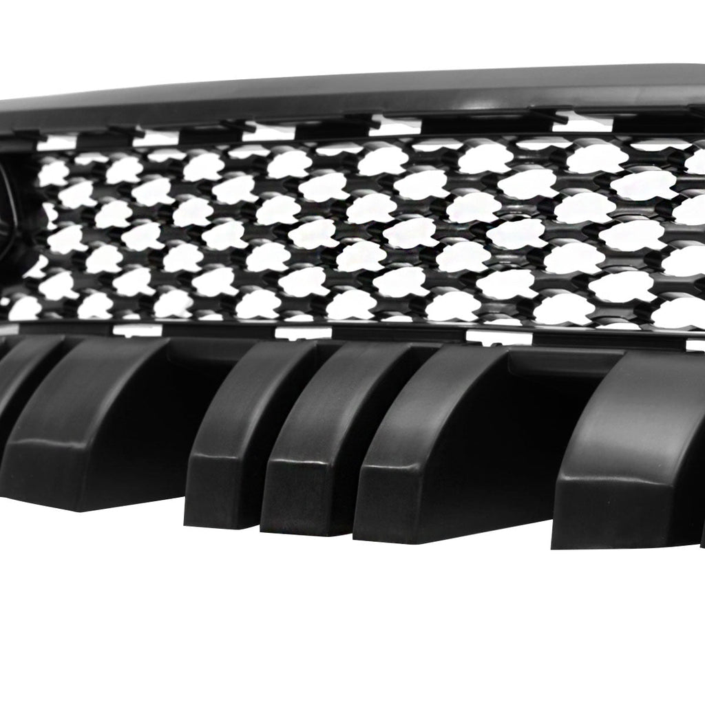2015-2023 Dodge Charger LD SRT/RT/GT/Scat Pack Black Dual Snorkel Front Upper Grille