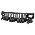 2015-2023 Dodge Charger LD SRT/RT/GT/Scat Pack Black Dual Snorkel Front Upper Grille