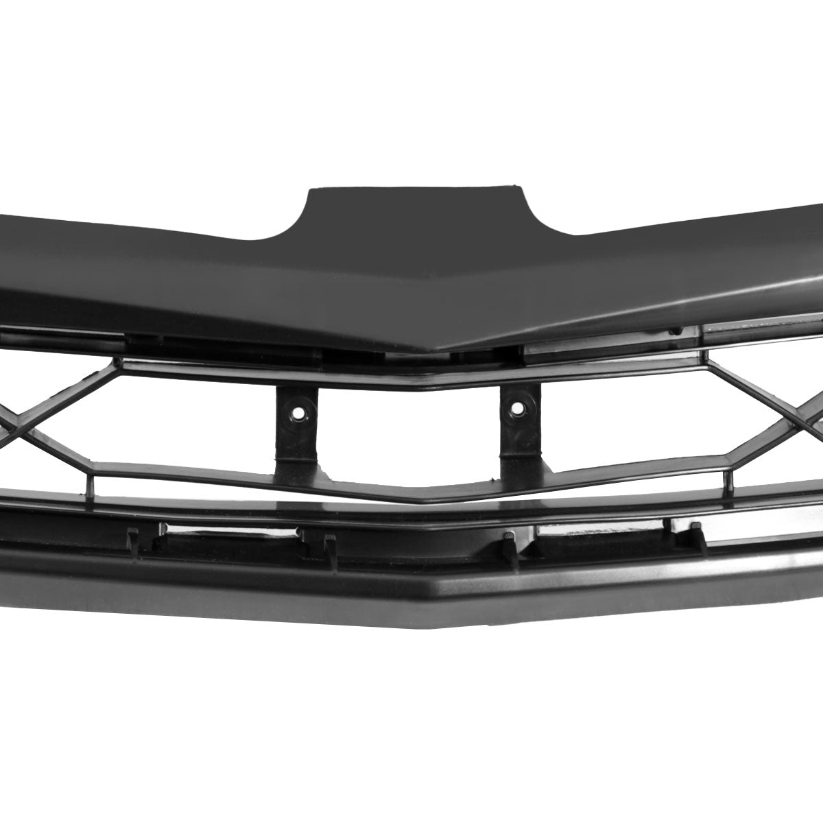 2016-2018 Chevrolet Camaro 6th Gen / 2019-2022 Camaro ZL1 Black Front Upper Bumper Hood Grille