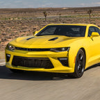 2016-2018 Chevrolet Camaro 6th Gen / 2019-2022 Camaro ZL1 Black Front Upper Bumper Hood Grille