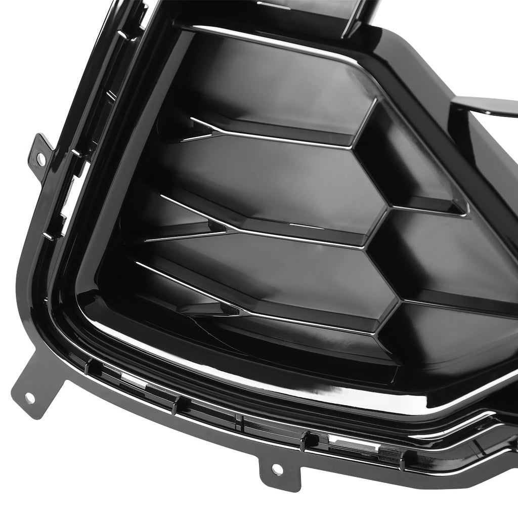 2016-2018 Chevrolet Camaro 6th Gen SS 50th Anniversary Edition Glossy Black Front Lower Grille
