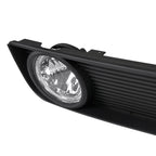 2005-2009 Ford Mustang S197 V6 Black ABS Grille w/ Dual H10 Fog Lights