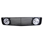 2005-2009 Ford Mustang S197 V6 Black ABS Grille w/ Dual H10 Fog Lights