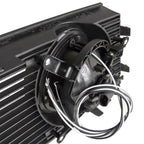2005-2009 Ford Mustang S197 V6 Black ABS Grille w/ Dual H10 Fog Lights