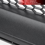 2015-2017 Ford Mustang S550 Black ABS Mesh Grille w/ Dual Integrated LED Bar