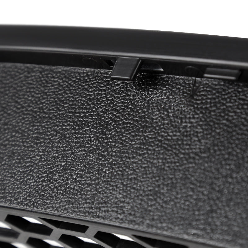 2015-2017 Ford Mustang S550 Black ABS Mesh Grille w/ Dual Integrated LED Bar